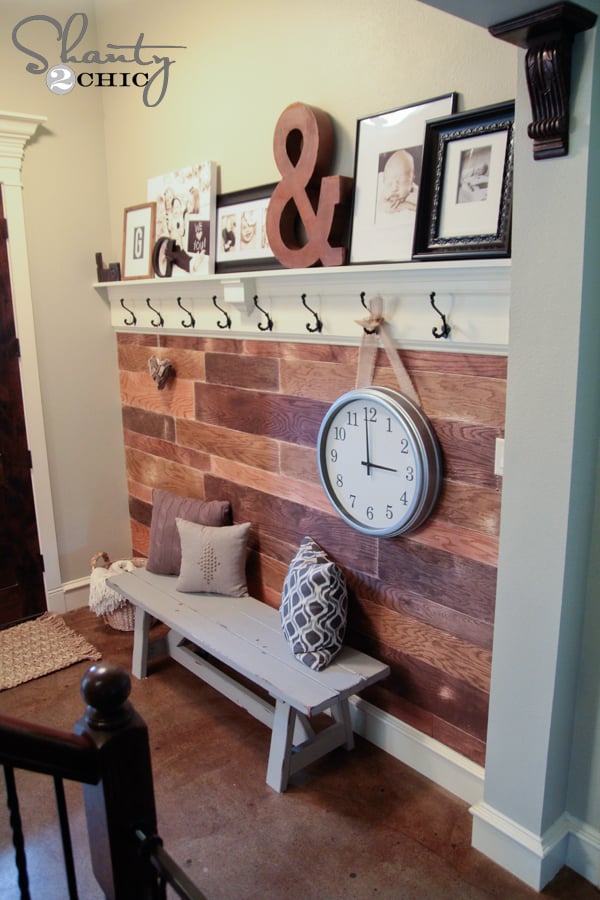 My $100 Plank Wall! - Image 1