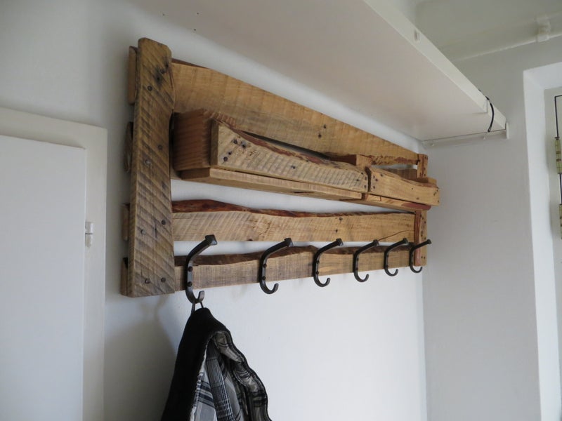 Pallet Coat Rack - Image 1