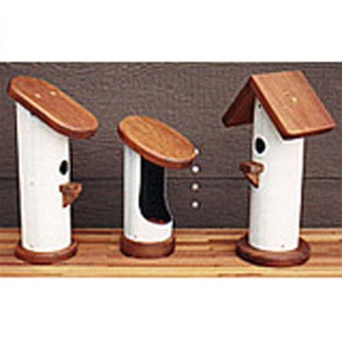 Woodworking Project Paper Plan to Build PVC Bird Houses - Image 1