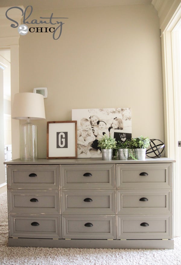 DIY Laundry Basket Dresser! woodworking plan