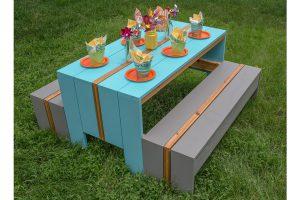 Cool Kids' Picnic Table - Image 1