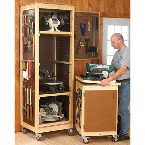Woodworking Project Paper Plan to Build Bench-Tool System - Image 1