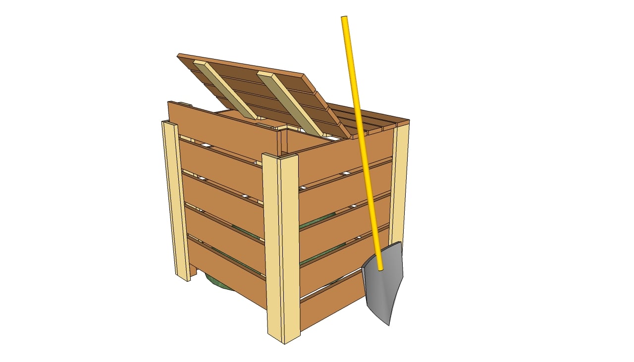 COMPOST BIN PLANS FREE woodworking plan