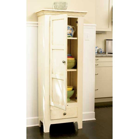 Woodworking Project Paper Plan to Build Country Classic Chimney Cupboard - Image 1
