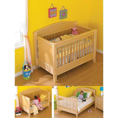 Downloadable Woodworking Project Plan to Build 3-in-1 Bed for All Ages - Image 1