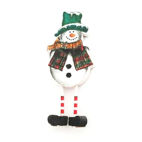 Snowman on Legs Woodworking Pattern and Picture - Image 1