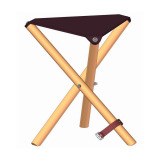 Wooden fishing folding stool - Image 1