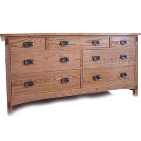 Woodworking Project Paper Plan to Build Mission Double Dresser - Image 1