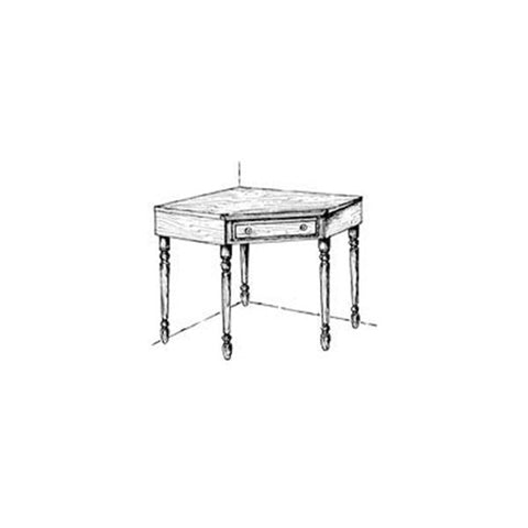 Woodworking Project Paper Plan to Build Corner Desk woodworking plan