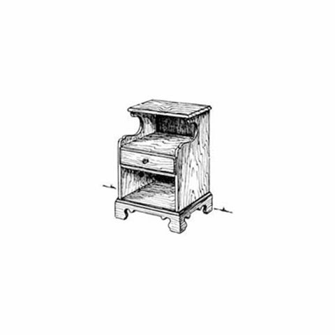 Woodworking Project Paper Plan to Build Phone Stand Table - Image 1