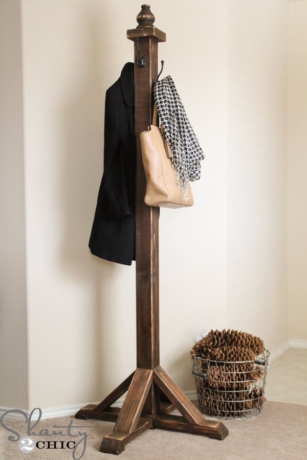 DIY Coat Rack - Image 1