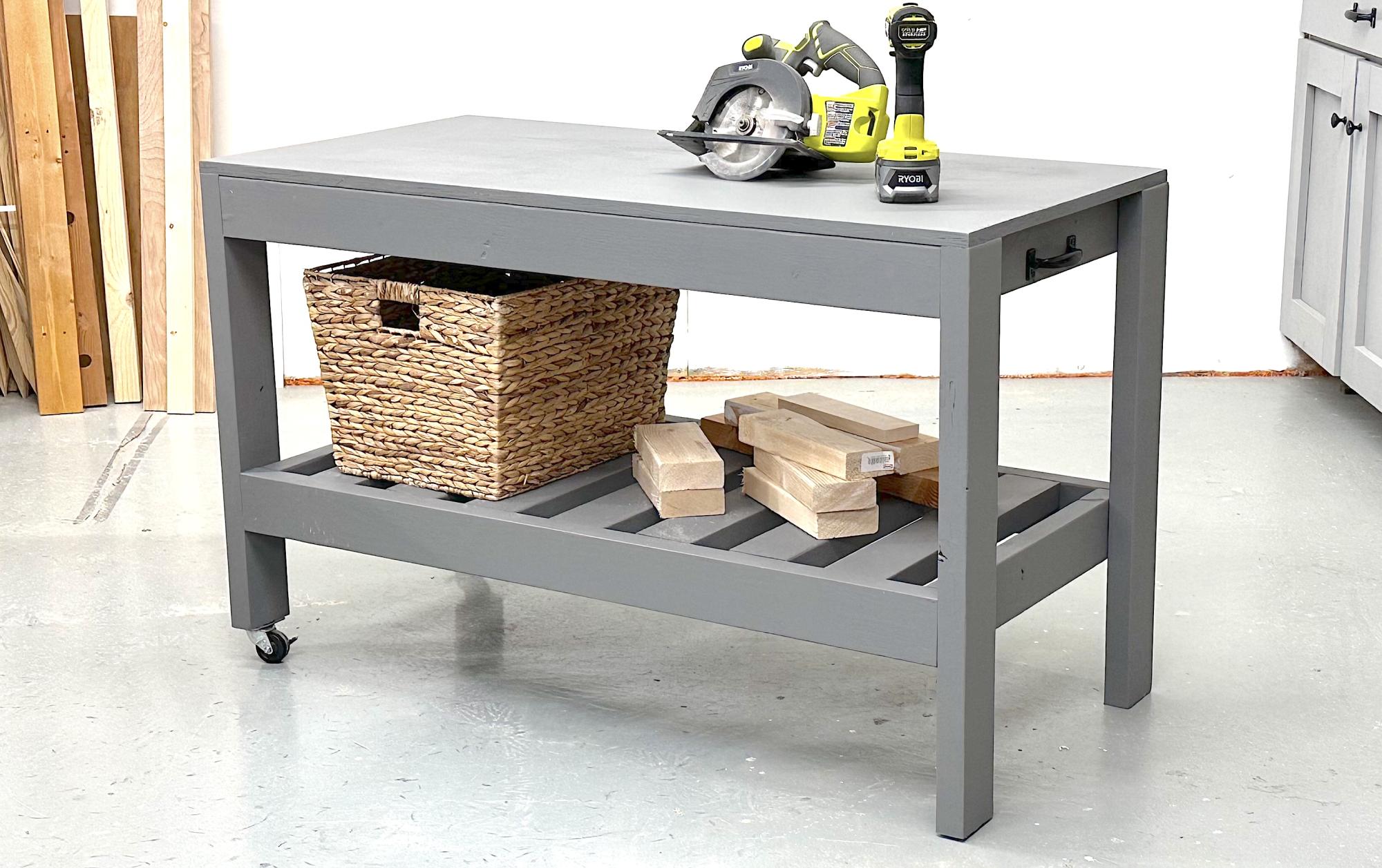 Build Your First Workbench: A Free Beginner's Guide with Plans woodworking plan