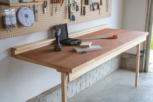 Drop-Down Workbench woodworking plan