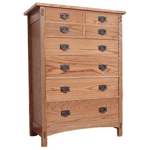 Woodworking Project Paper Plan to Build Mission Tall Chest - Image 1