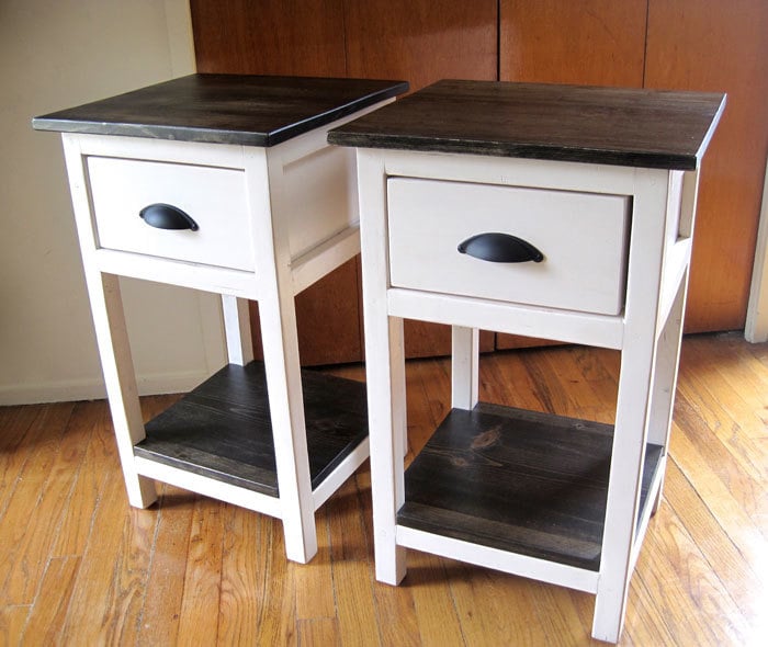 Mini Farmhouse Bedside Table Plans - Image 1
