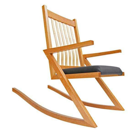 Woodworking Project Paper Plan to Build ZigZag Rocker - Image 1