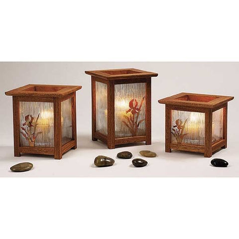 Woodworking Project Paper Plan to Build Arts and Crafts Candle Lanterns - Image 1