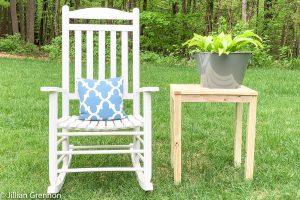 Outdoor Side Table woodworking plan