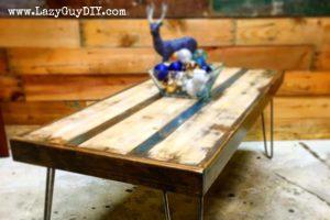 Pinstripe Coffee Table woodworking plan
