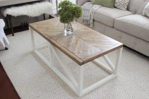 Herringbone Coffee Table - Image 1