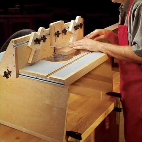 Woodworking Project Paper Plan to Build Benchtop Router Table - Image 1