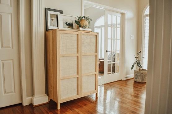 Cane Cabinet woodworking plan