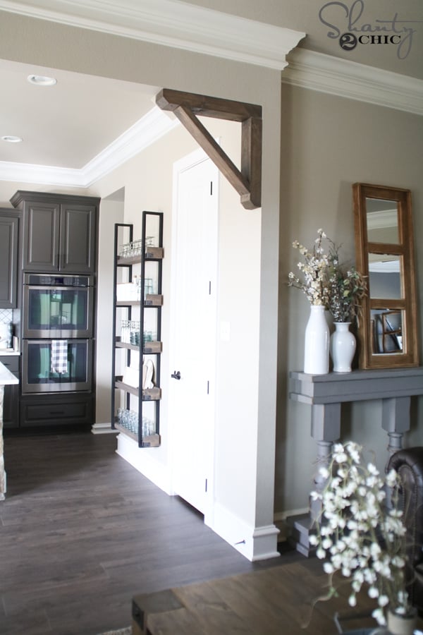 DIY $7 Rustic Corbel and How-To Video - Image 1