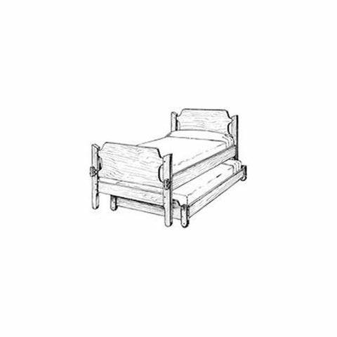 Woodworking Project Paper Plan to Build Trundle Bed - Image 1