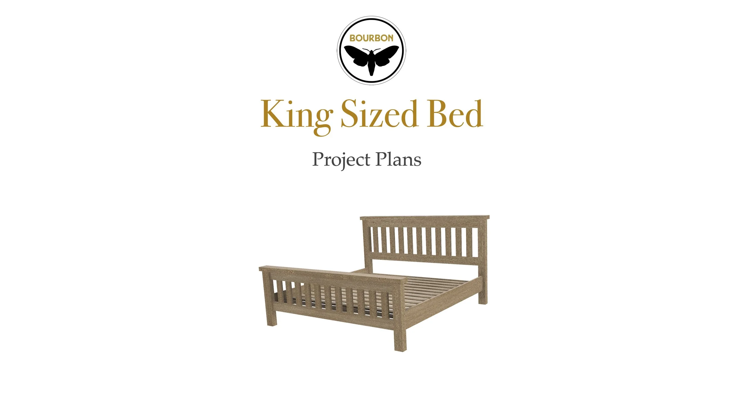 King Size Bed Plans - Image 1