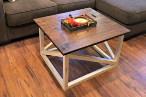 Rustic Farmhouse Coffee Table - Image 1