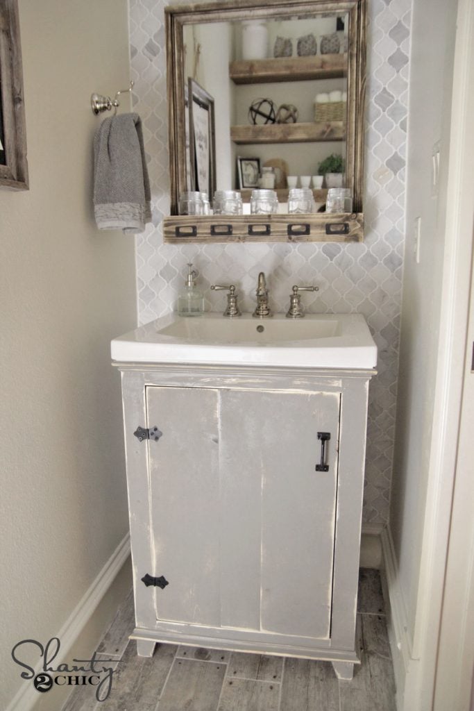 DIY Bathroom Vanity - Image 1