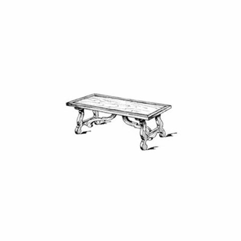 Woodworking Project Paper Plan to Build Spanish Coffee Table - Image 1