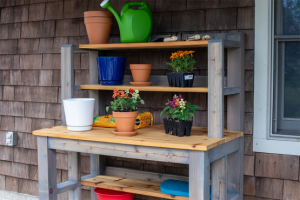 Dual-Purpose Outdoor Bench - Image 1