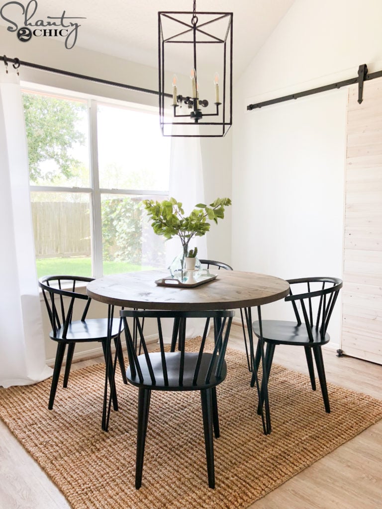 DIY Round Hairpin Table - Image 1