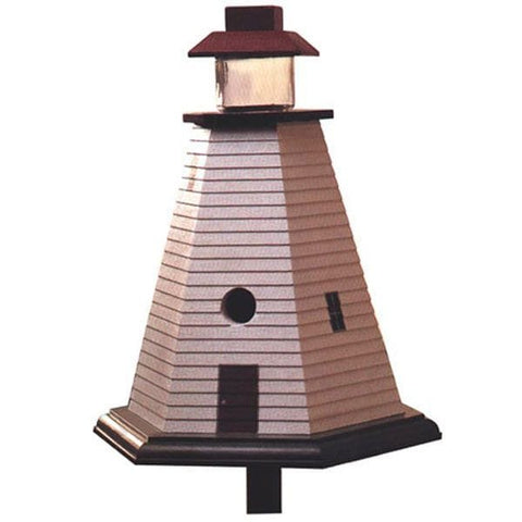 Woodworking Project Paper Plan to Build Lighthouse Birdhouse - Image 1
