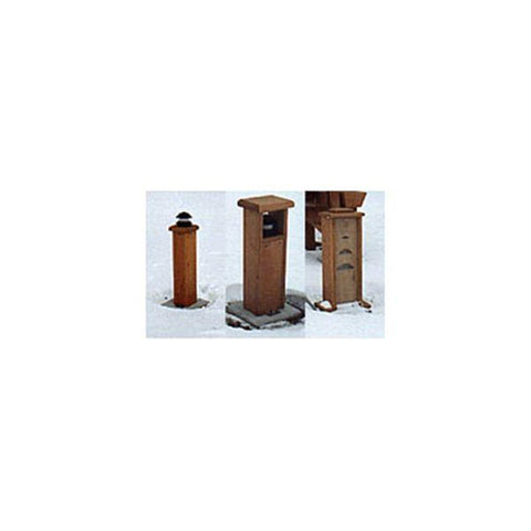 Woodworking Project Paper Plan to Build Walkway Lights - Image 1