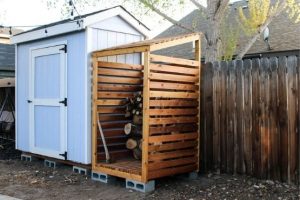 Firewood Storage Rack - Image 1