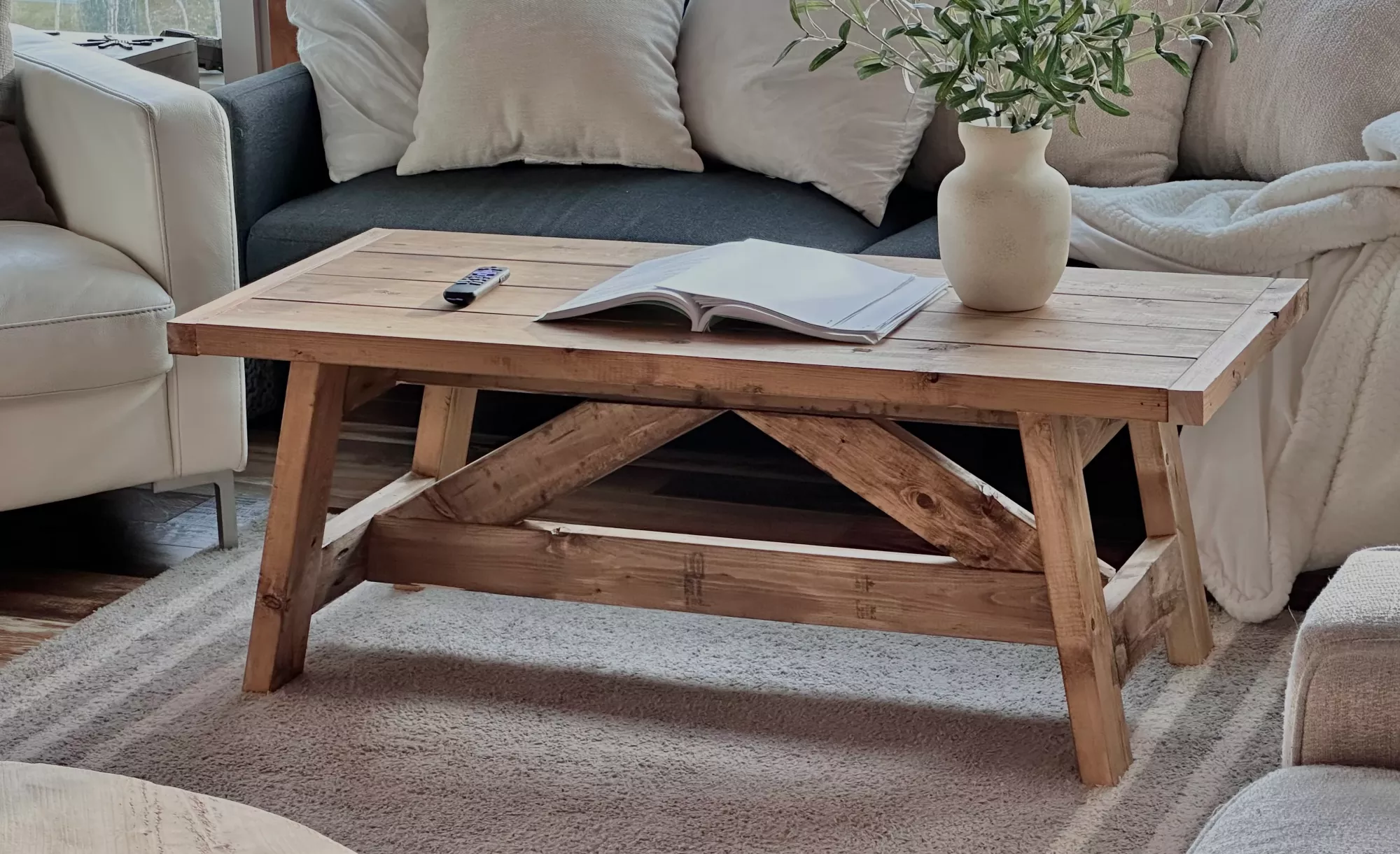 Truss Coffee Table woodworking plan