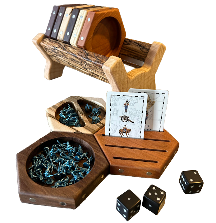 Fisher’s Hex Gaming Trays - Image 1