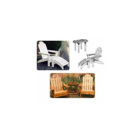 Adirondack Grouping Woodworking Plan - Image 1