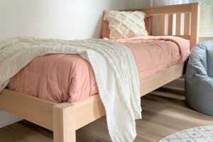 Craftsman-Style Twin Bed - Image 1