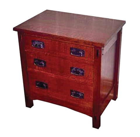 Woodworking Project Paper Plan to Build Mission Nightstand - Image 1