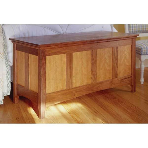 Woodworking Project Paper Plan to Build Heirloom Hope Chest - Image 1