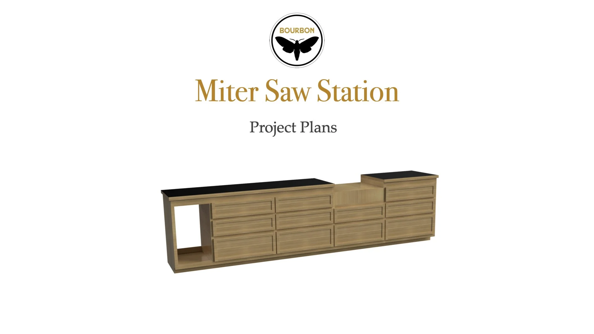 Miter Saw Station Plans woodworking plan