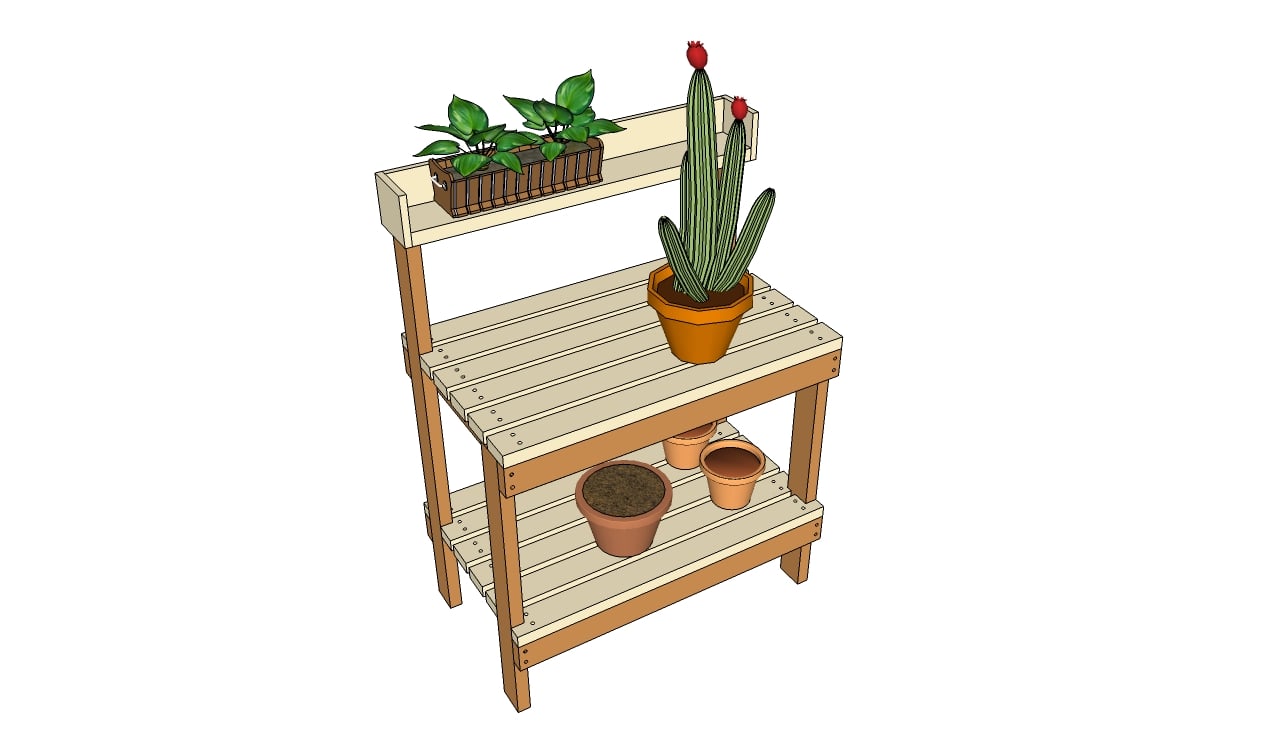 POTTING BENCH PLANS FREE - Image 1