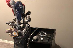Golf bag stand - Image 1