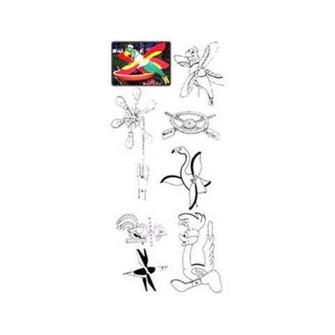 Woodworking Project Paper Plan to Build Whirligig Value Pack No.2 - Image 1