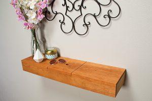 Floating Shelf with Hidden Storage - Image 1