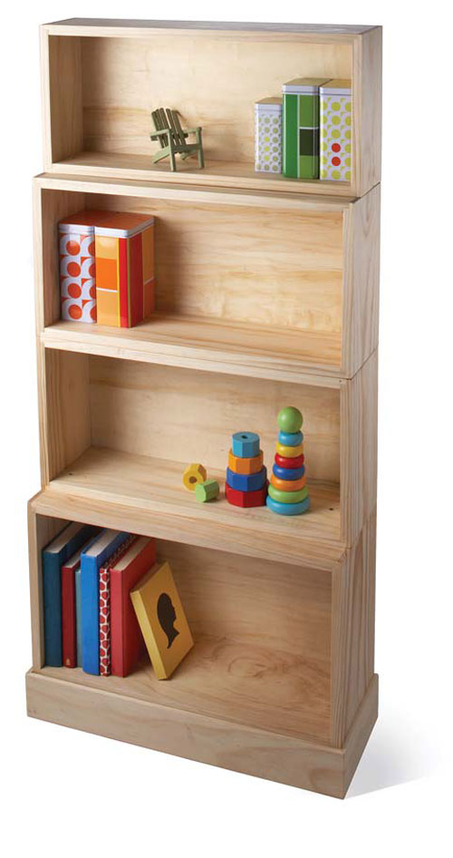 Stacking Bookcases woodworking plan