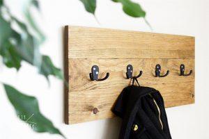 Easy Wooden Coat Rack - Image 1